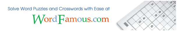 Solve Word Puzzles and Crosswords with Ease at Wordfamous.com!